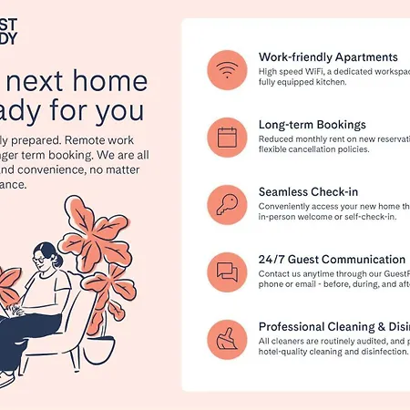 Guestready - Santareno Lägenhet *
